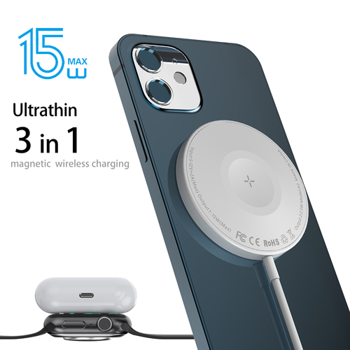 A2 3 in 1   Magnetic  wireless charging